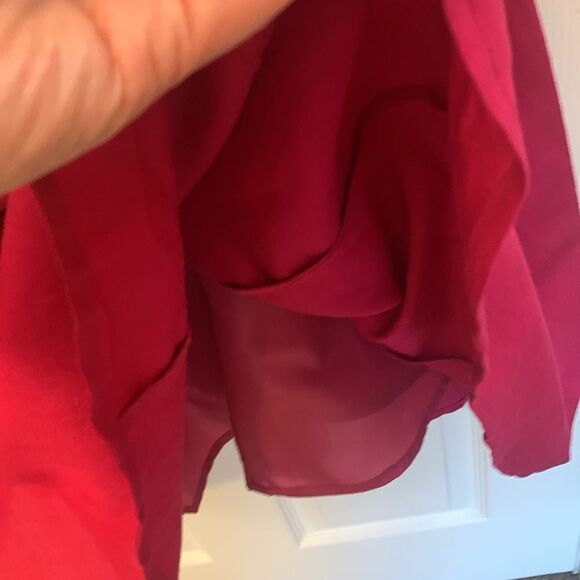 JESSICA HOWARD SLEEVELESS DRESS FIT AND FLARE WITH FABRIC FLOWERS AT SCOOP NECK - Picture 8 of 12